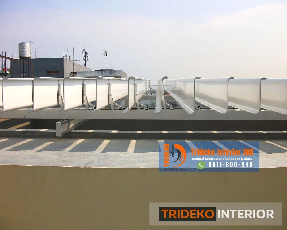 atap buka tutup untuk void