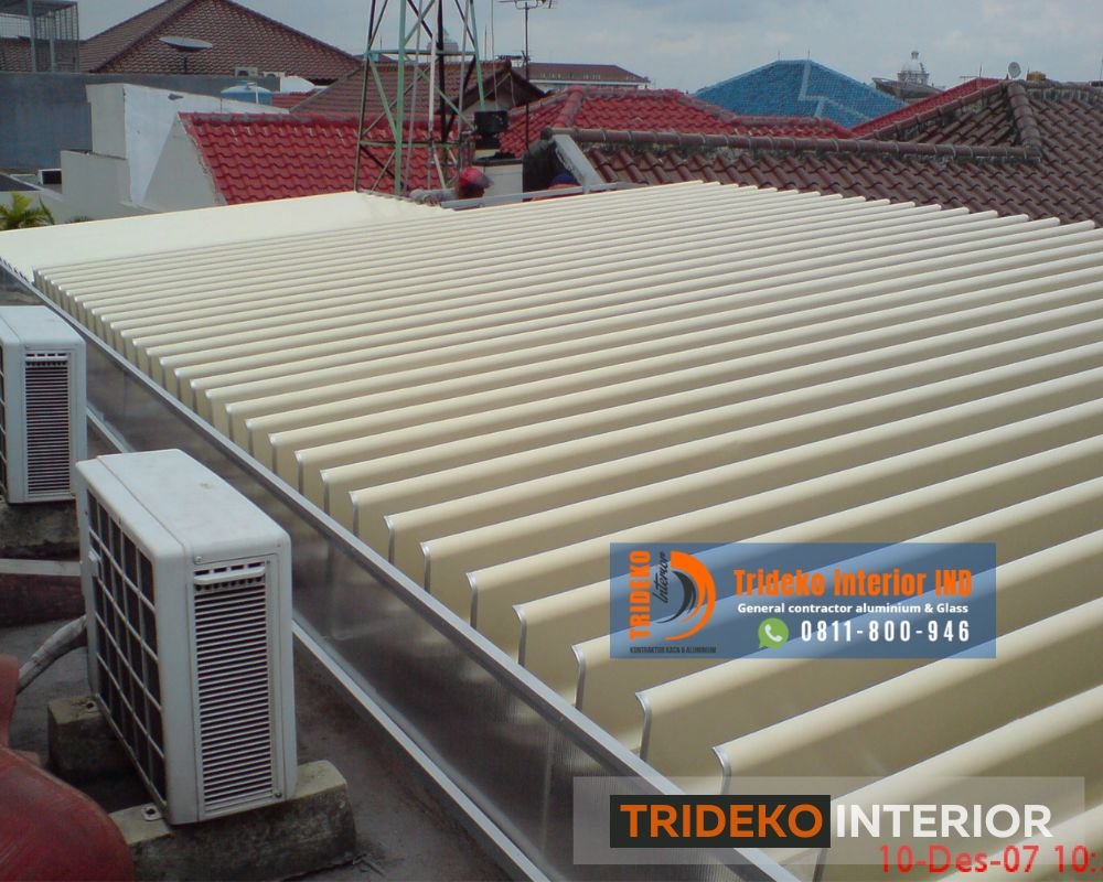 pintu garasi besi hollow 