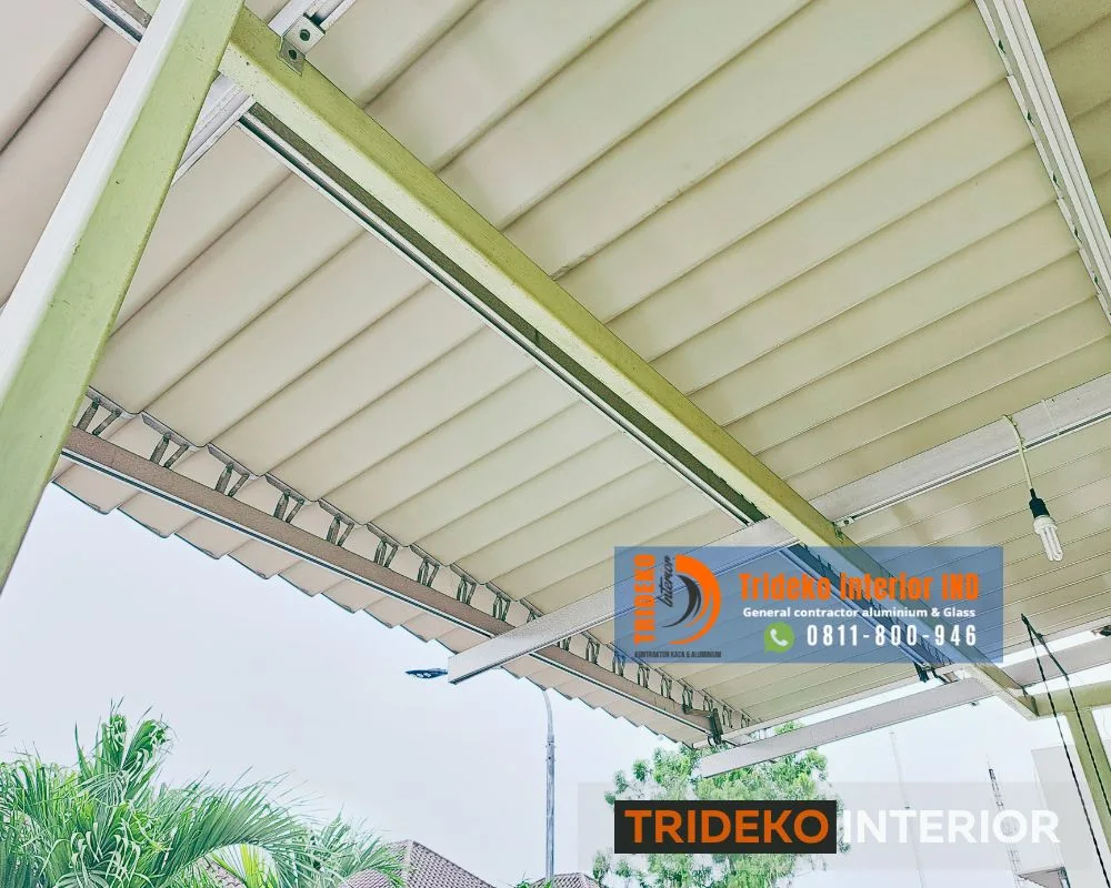 Harga atap buka tutup per meter