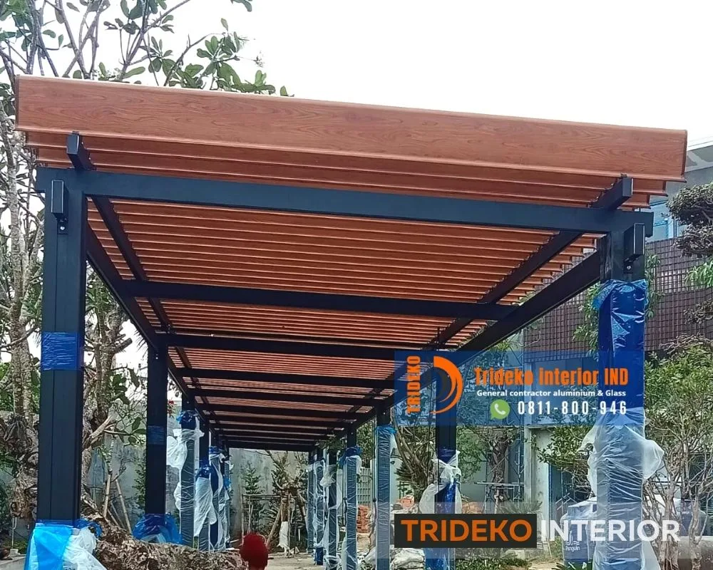 sunlouvre bali sistem atap buka tutup