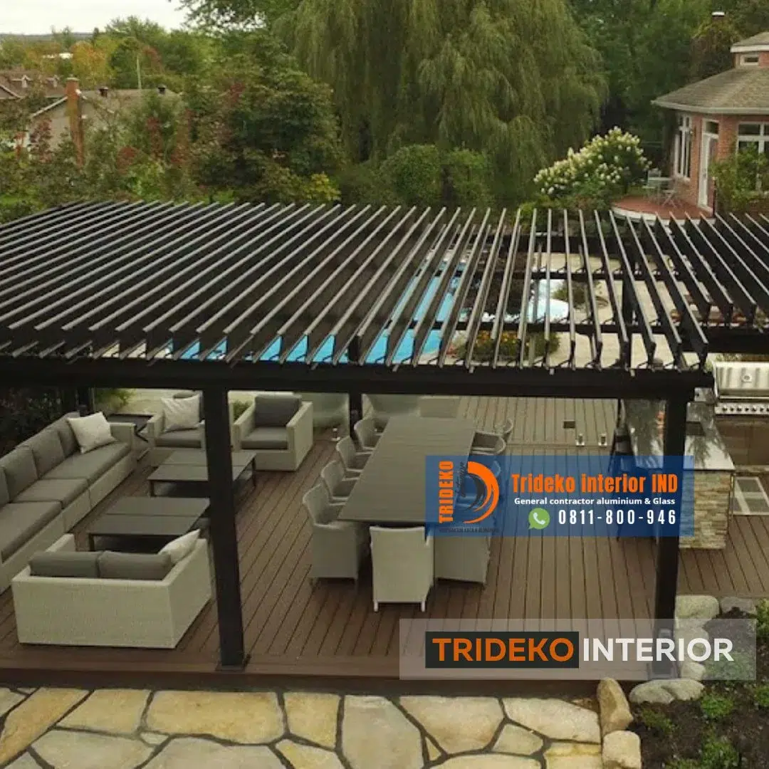 atap buka tutup hotel