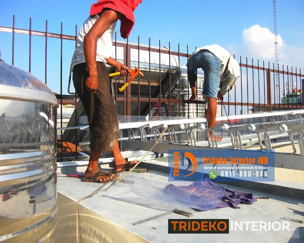 harga sunlouvre atap buka tutup