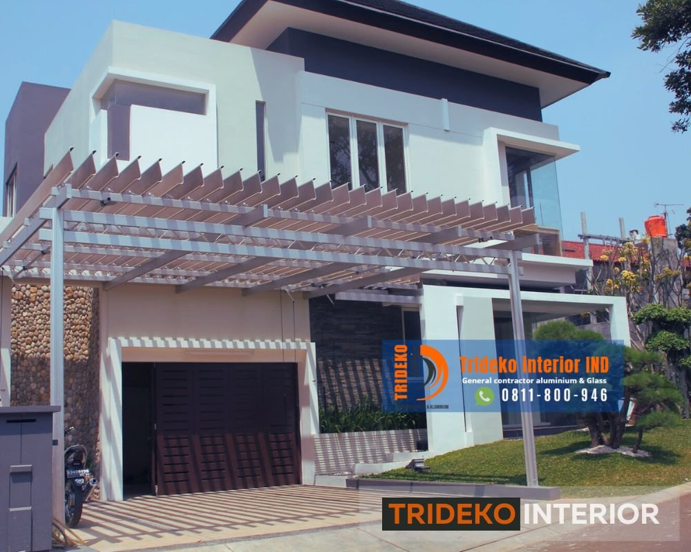 Atap Garasi Lovera Buka Tutup