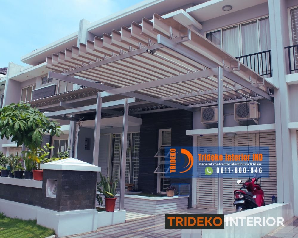 Atap Garasi Lovera Buka Tutup