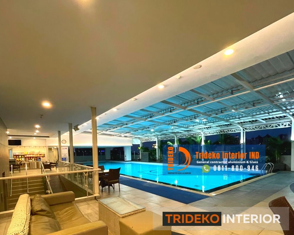 Atap Kolam Renang Lovera