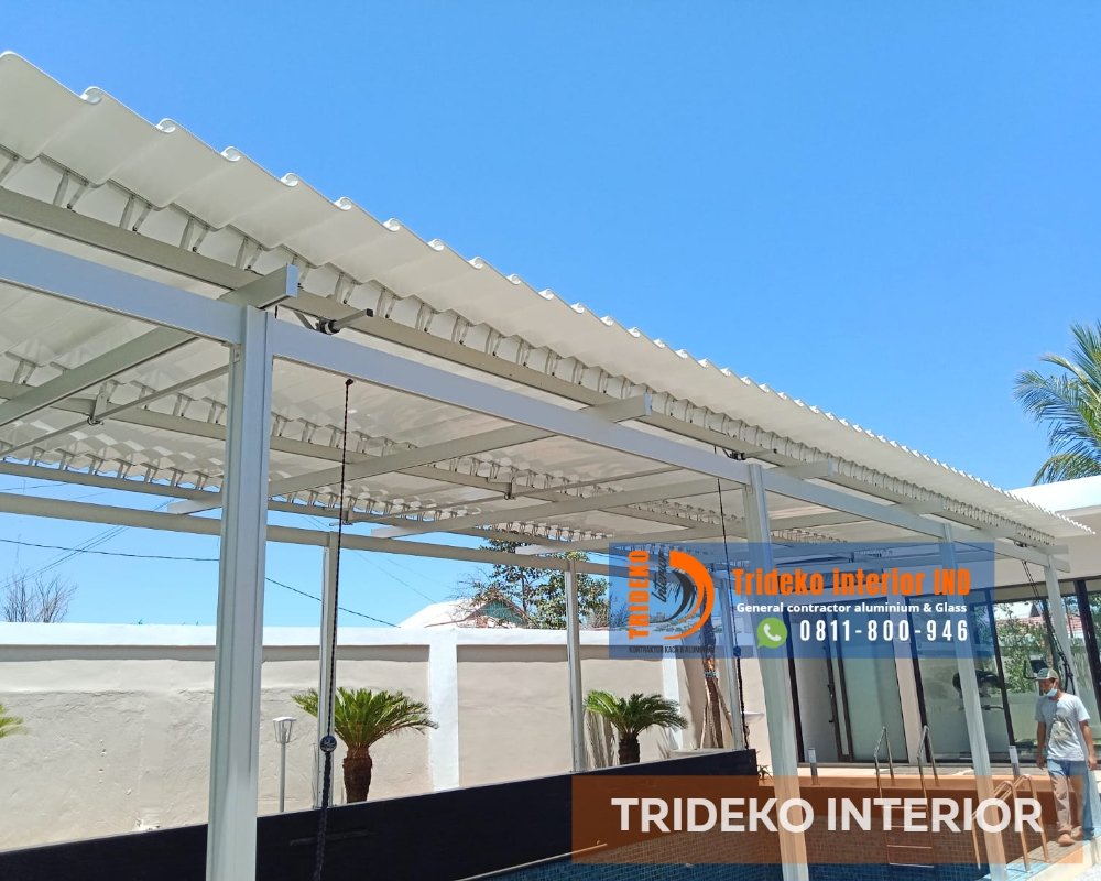 Atap Kolam Renang Lovera