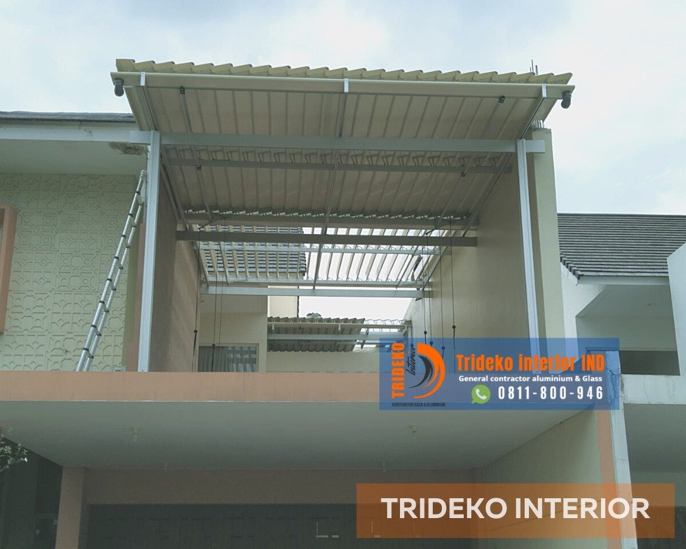 Harga Kanopi Buka Tutup Per Meter