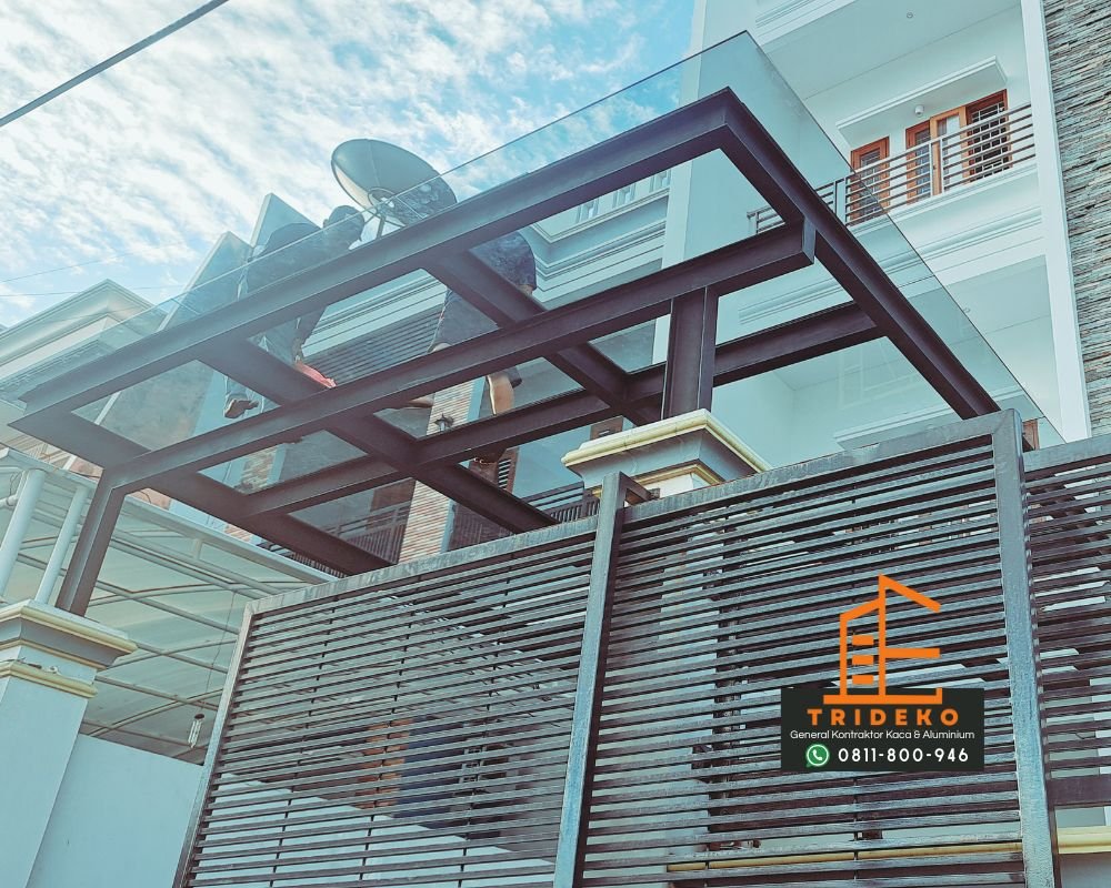 Atap Kanopi Kaca Terbaru