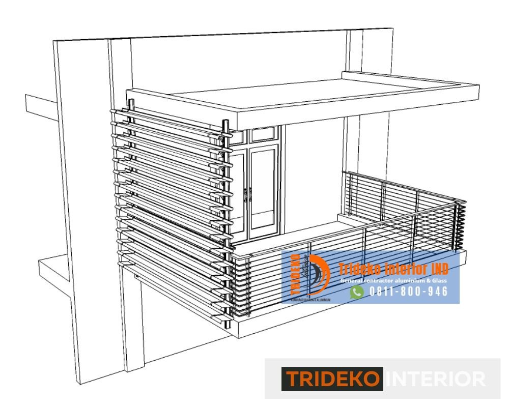 Spesifikasi Atap Lovera Adjustable Sun Shading