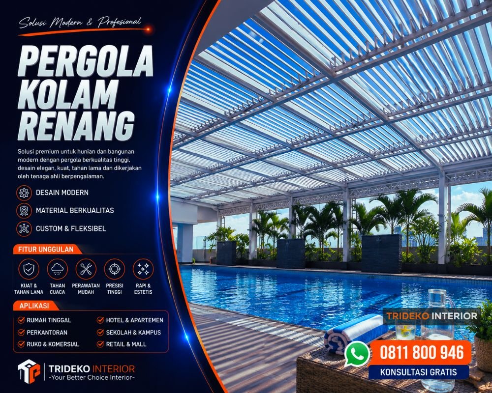 Atap Buka Tutup untuk Kolam Renang Villa